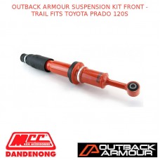 OUTBACK ARMOUR SUSPENSION KIT FRONT - TRAIL FITS TOYOTA PRADO 120S